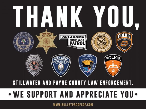 Officer Appreciation Campaign (PRE-ORDER) - Yard Sign